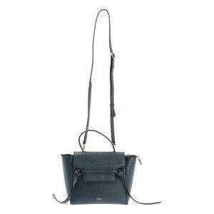 Celine NANO Belt Bag Nano Belt 2-Way Shoulder Bag Navy
